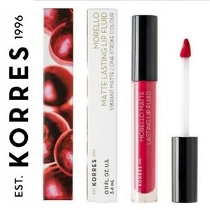 🆕️ Korres Morello Matte Lip Fluid Cranberry Sorbe